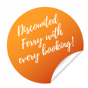 Discounted ferry with every booking
